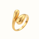 Drip Ring 18K Guldbelagt