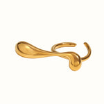 Melting Statement Ring 18K Guldbelagt