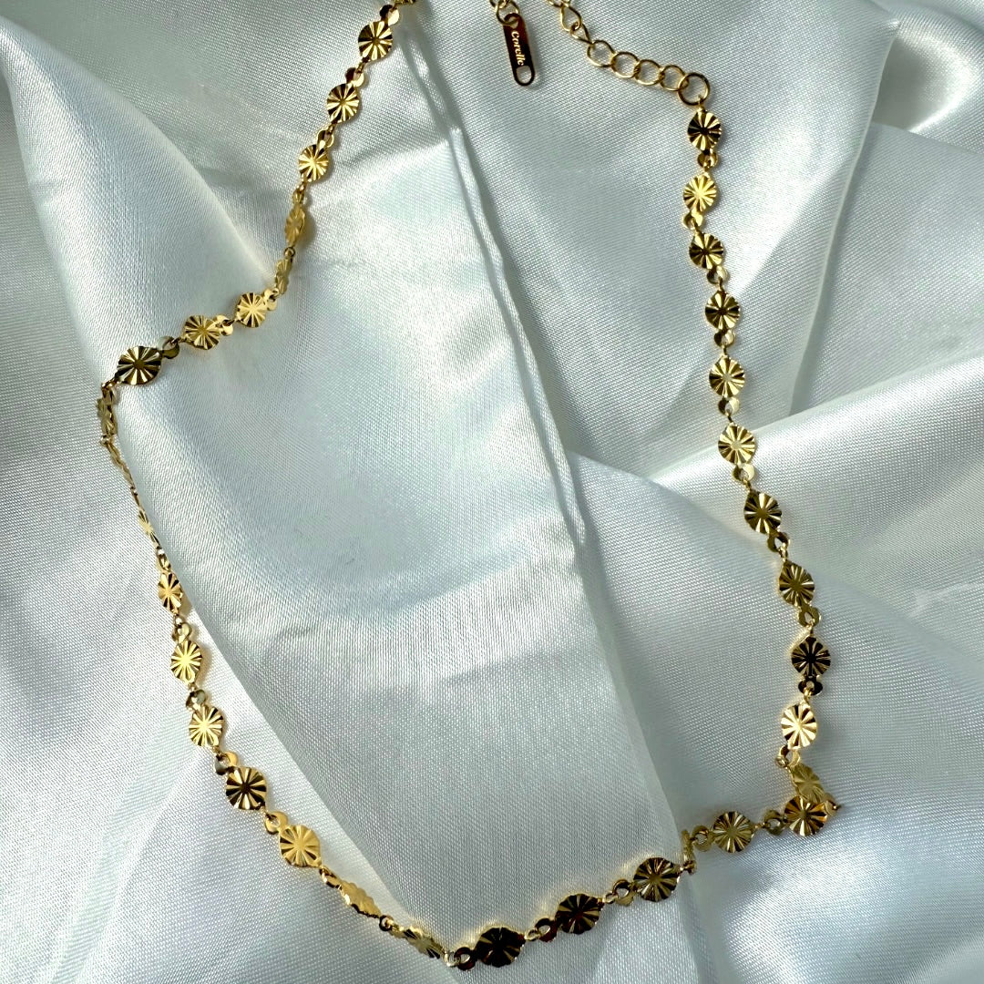 Sun Kiss Choker 18K Guldbelagt
