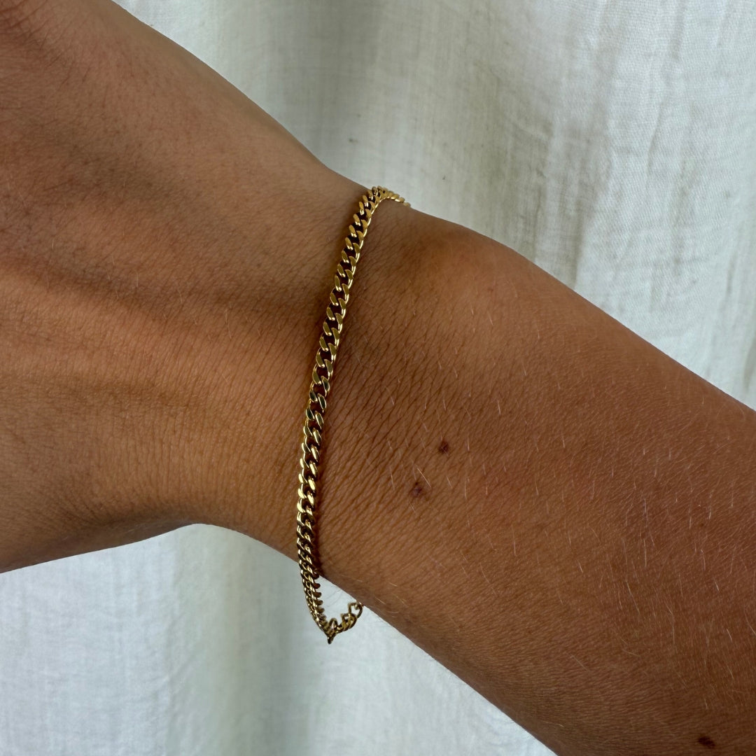 Lille Panser Armbånd 18K Guldbelagt
