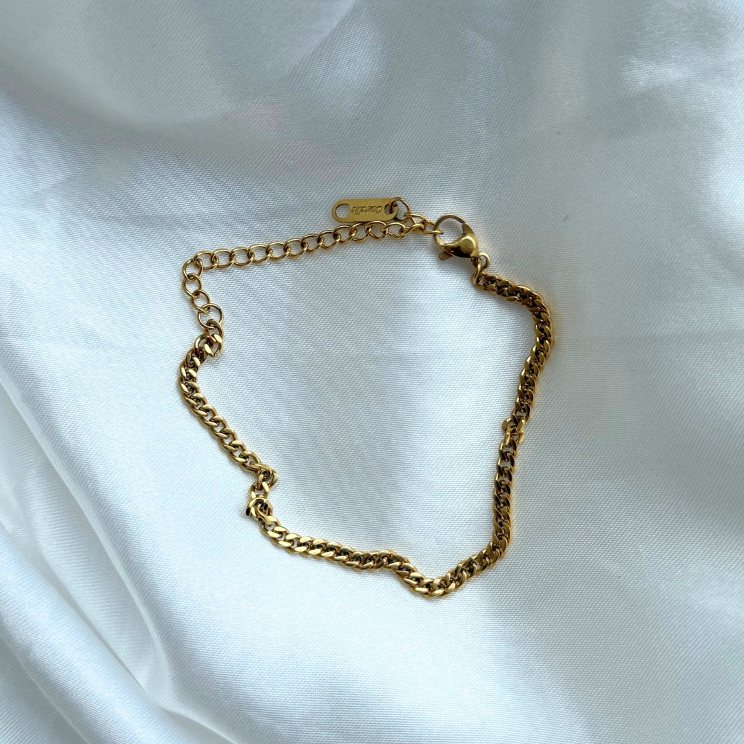 Lille Panser Armbånd 18K Guldbelagt