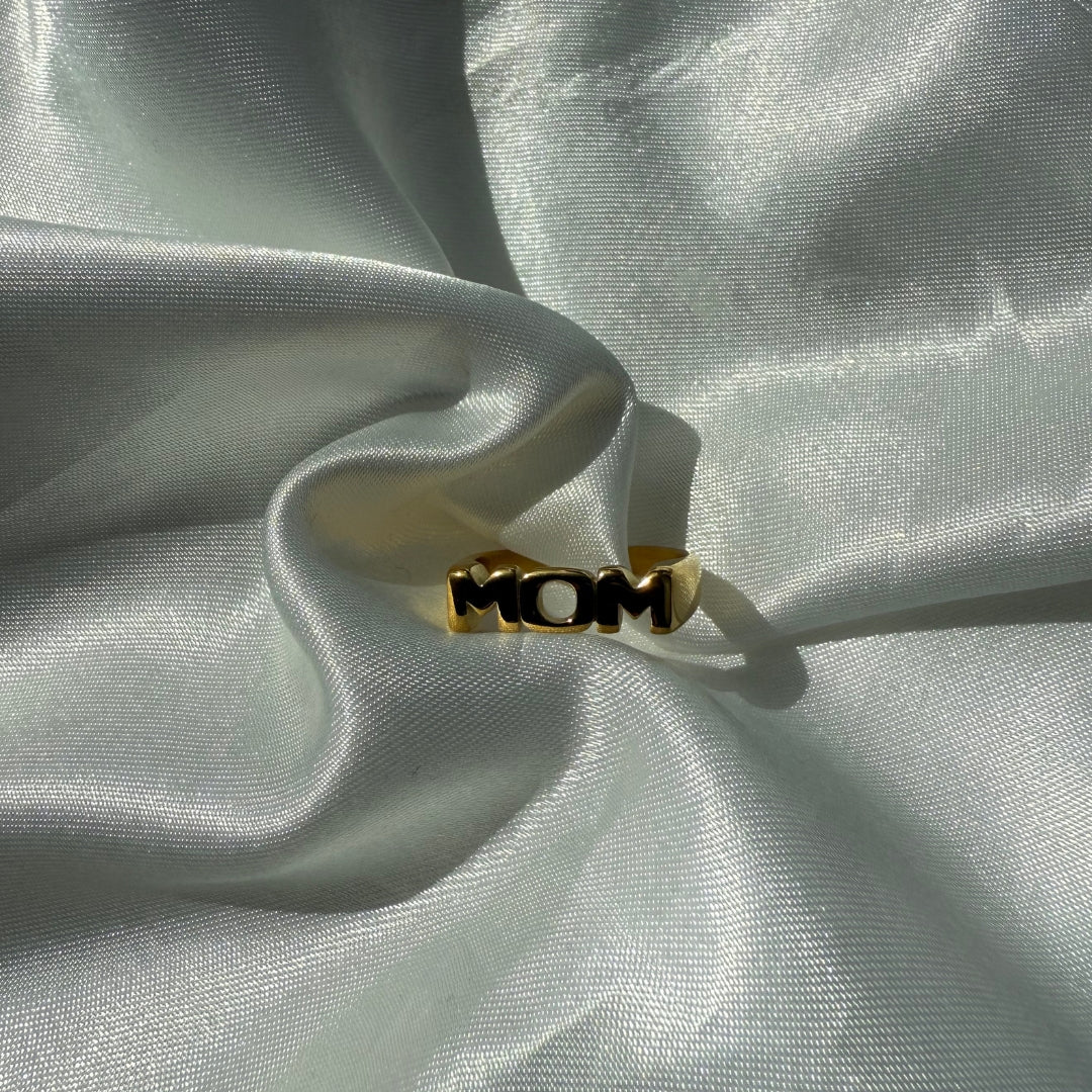Mom Ring 18K Guldbelagt
