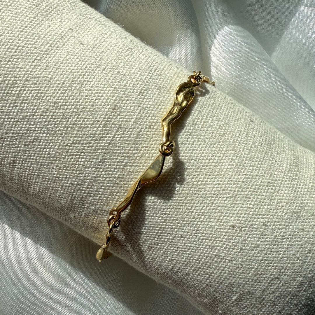 Melting Armbånd 18K Guldbelagt