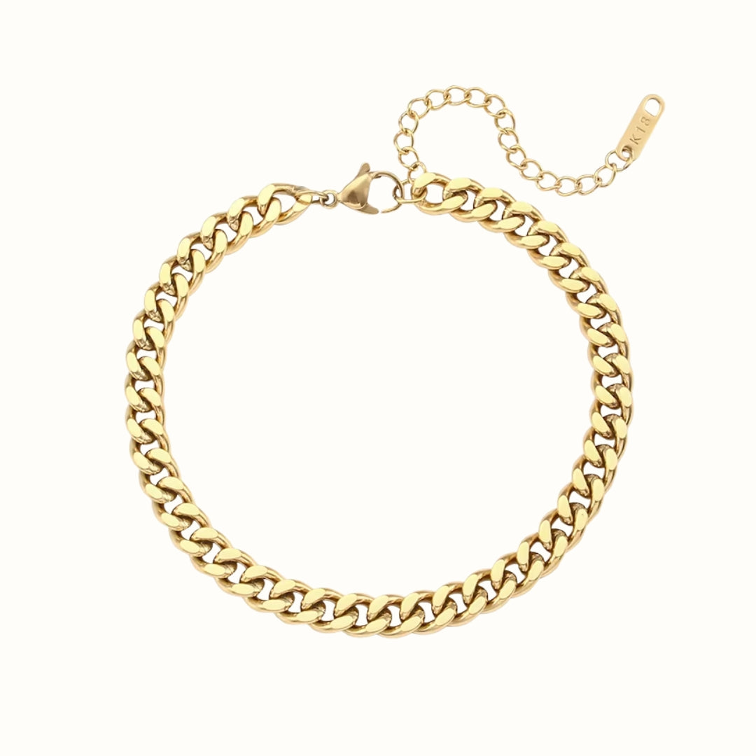 Panser Armbånd 18k Guldbelagt